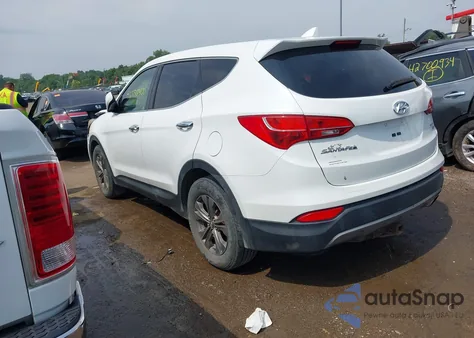 2013 Hyundai Santa Fe Sport z USA, uszkodzony, nr VIN 5XYZTDLB1DG028358